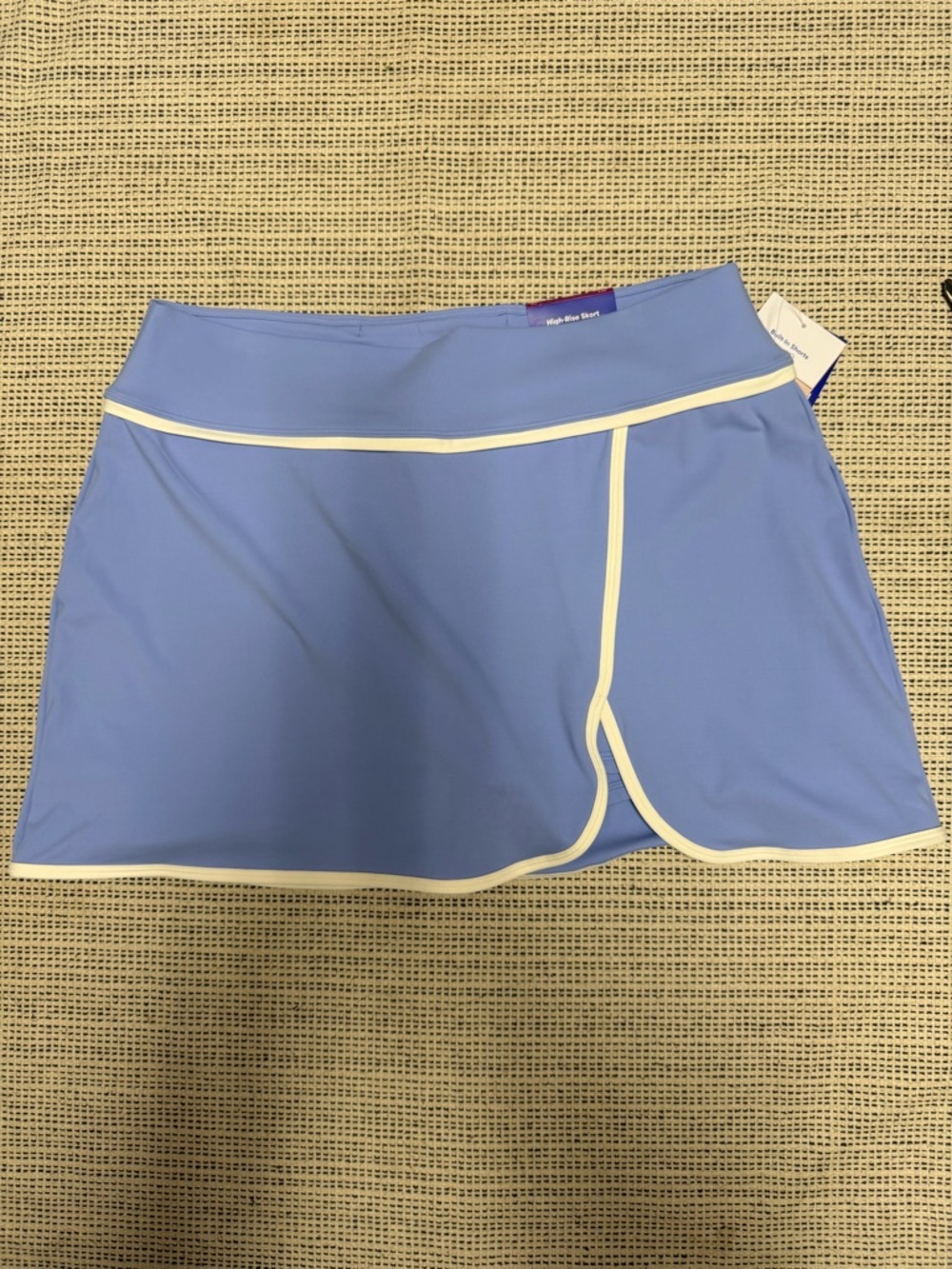 3/$20๐SALE! JoyLab Blue Knit Active Athletic Skort with White Trim